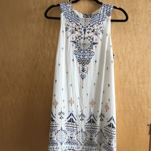 Ecote Guinevere Open-Back Frock Dress